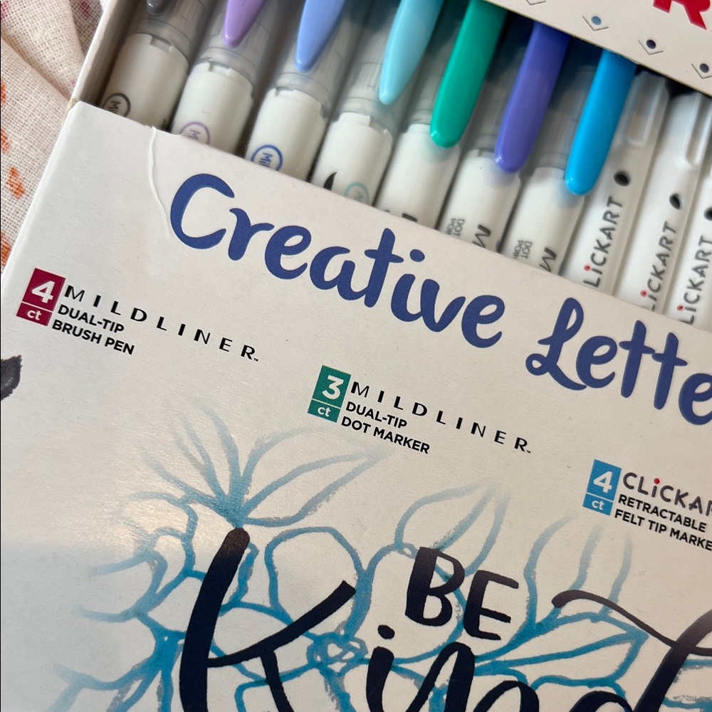 Zebra Creative Lettering Pen Set - Multicolor - Picture 3 of 4